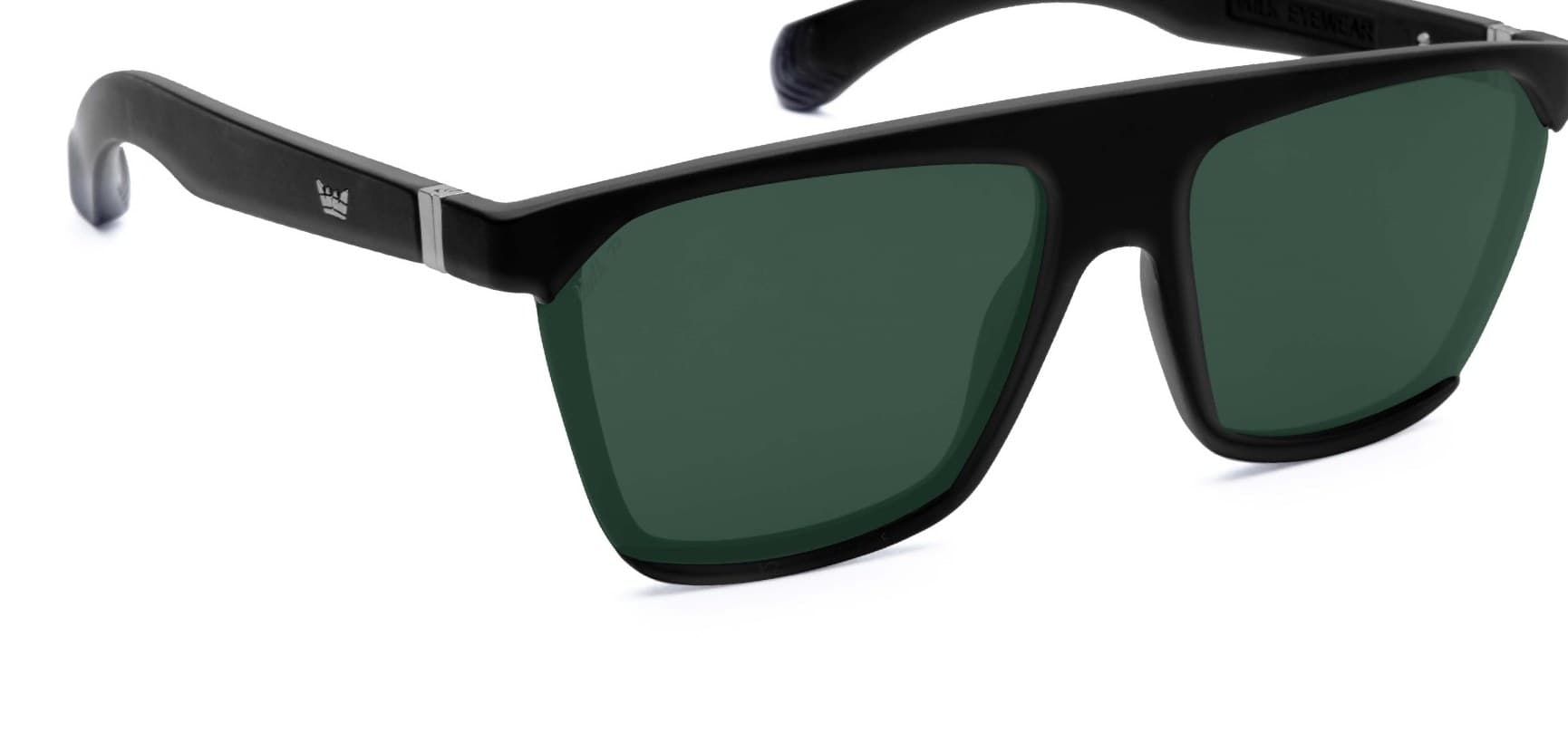 Anteojos de sol Vulk Parter SBLK/G15 POL, armazón de grilamid