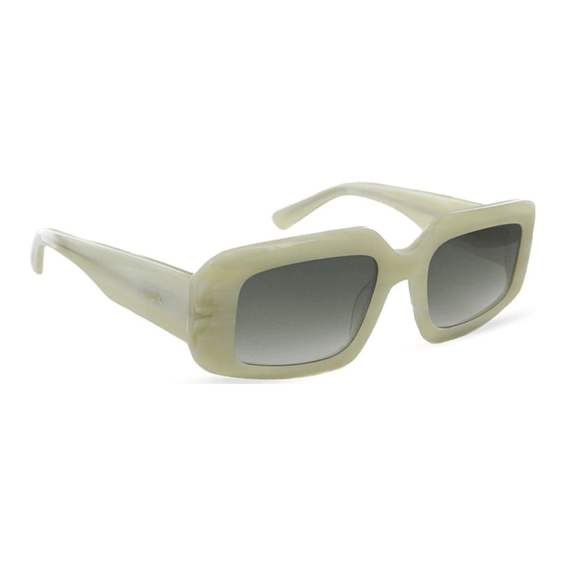 Anteojos de sol Vulk Bitter STRIP BONE/G.GRAY, armazón de acetato biodegradable con bisagras de acero inoxidable, foto 2