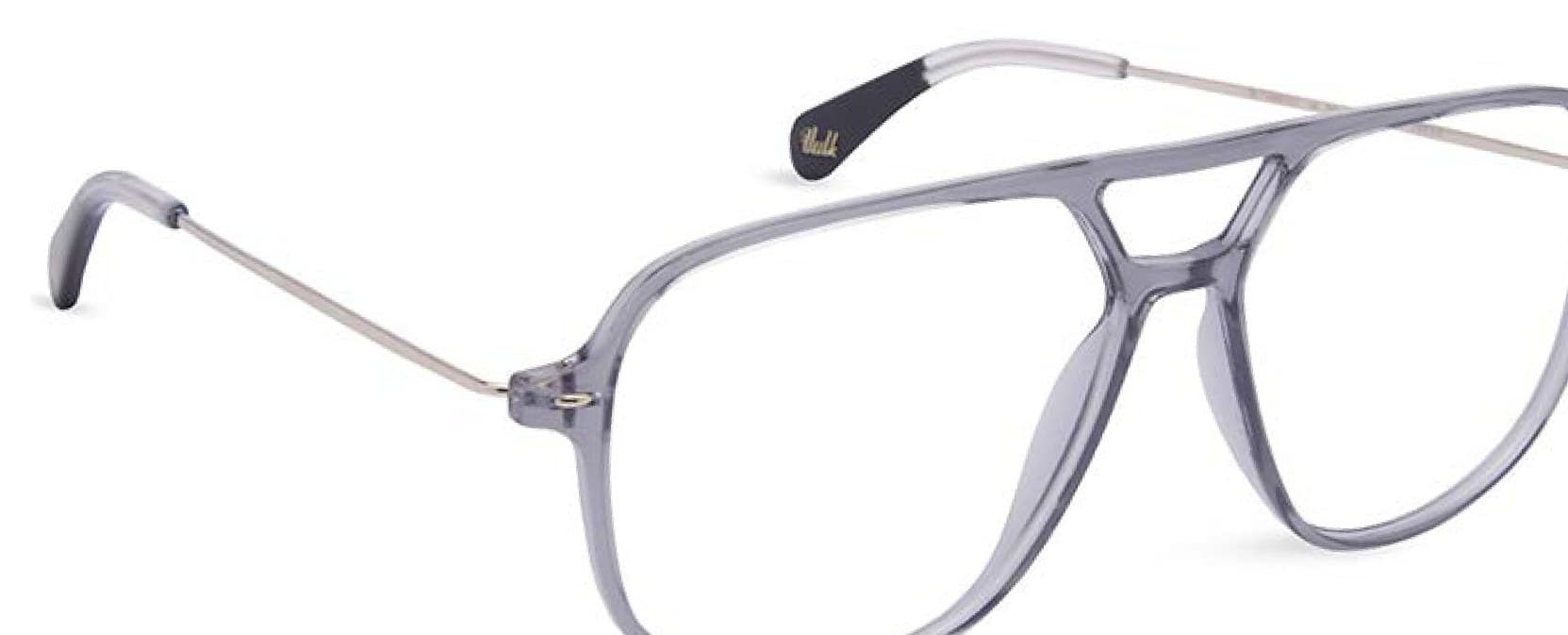 Armazón de receta Vulk The TRIAL 670-056 OPTICS *, armazón de g-flex con bisagra integrada, patilla de monel con terminal de acetato laminado hecho a mano