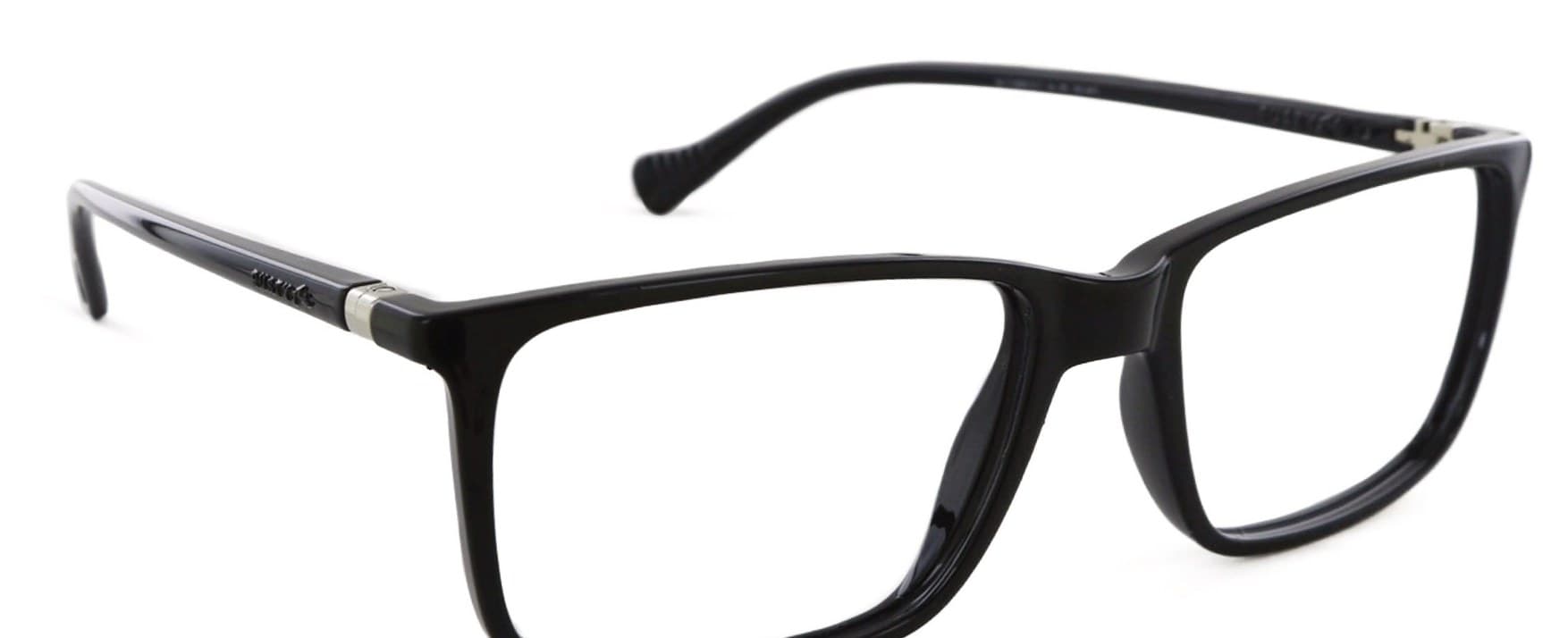 Armazón de receta Rusty R-Cy 02 SBLK OPTICAL, armazón reciclado, bisagra metálica