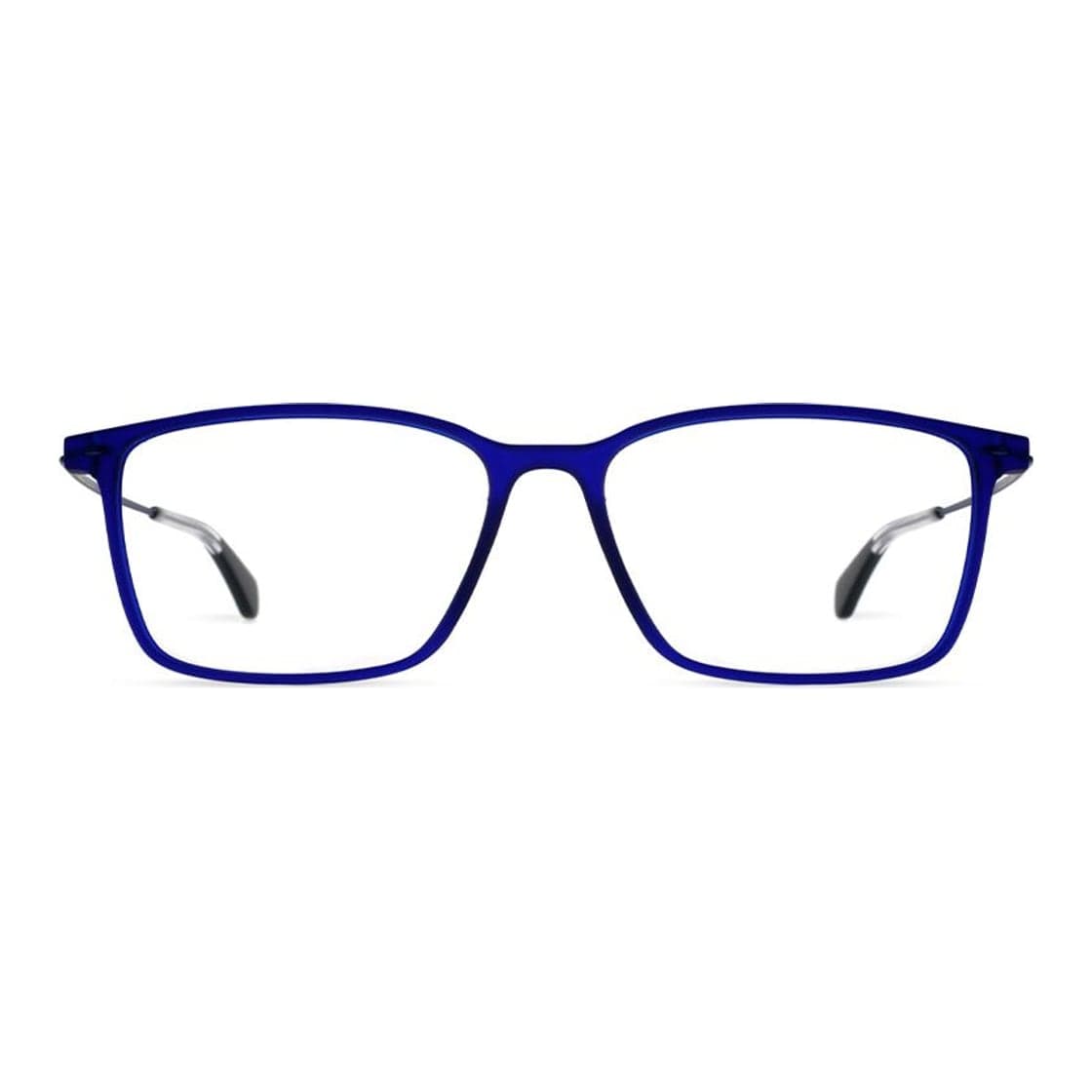Armazón de receta Vulk Dess MBLUE-BLUE OPTICS*, armazón de g-flex, patillas de monel con terminal de acetato laminado hecho a mano