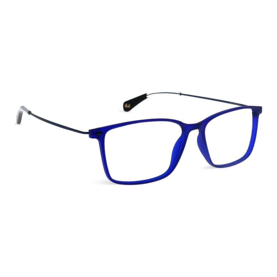 Armazón de receta Vulk Dess MBLUE-BLUE OPTICS*, armazón de g-flex, patillas de monel con terminal de acetato laminado hecho a mano, foto 2