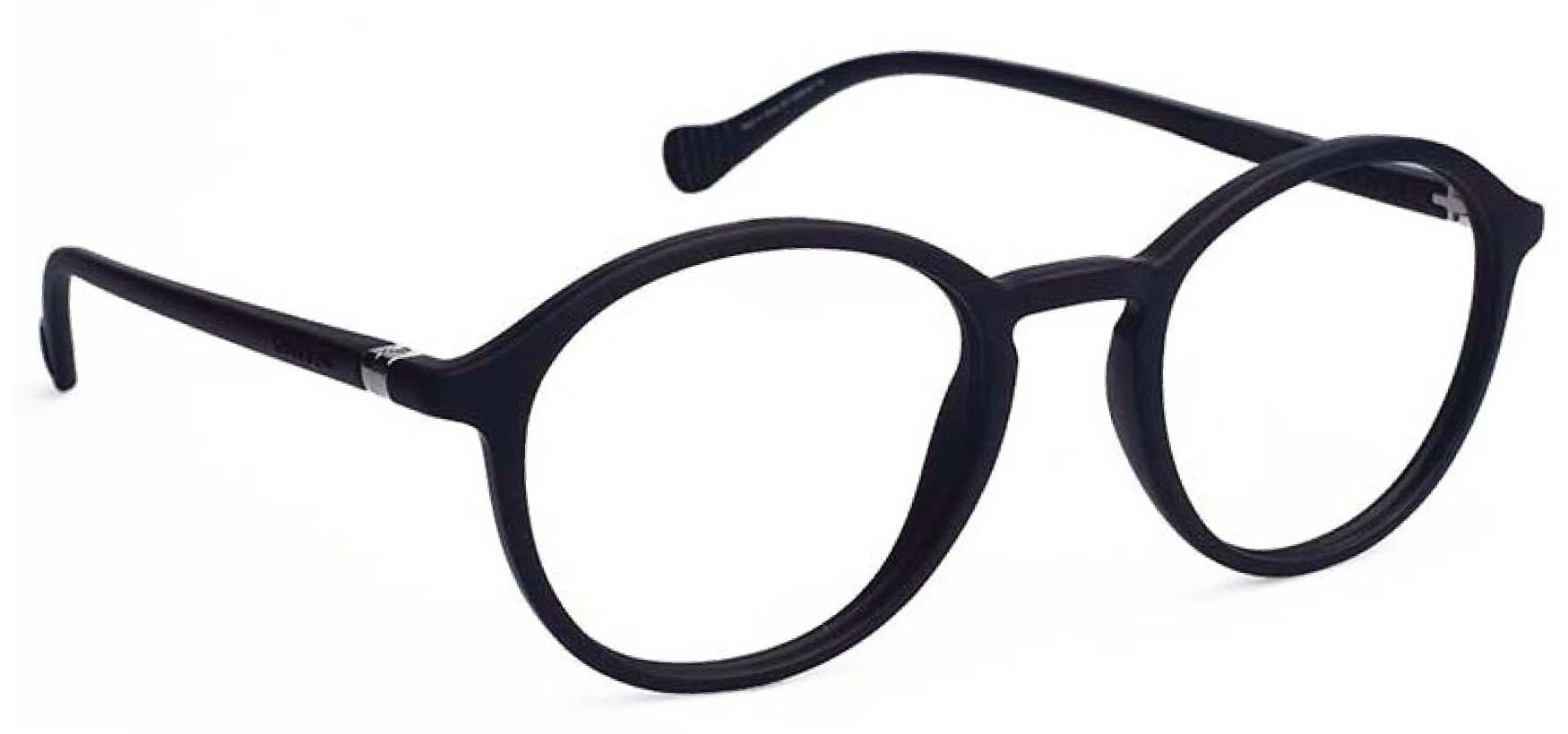 Armazón de receta Rusty R-Cy 01 MBLK OPTICAL, r-cy 01 - armazón reciclado | bisagra metálica