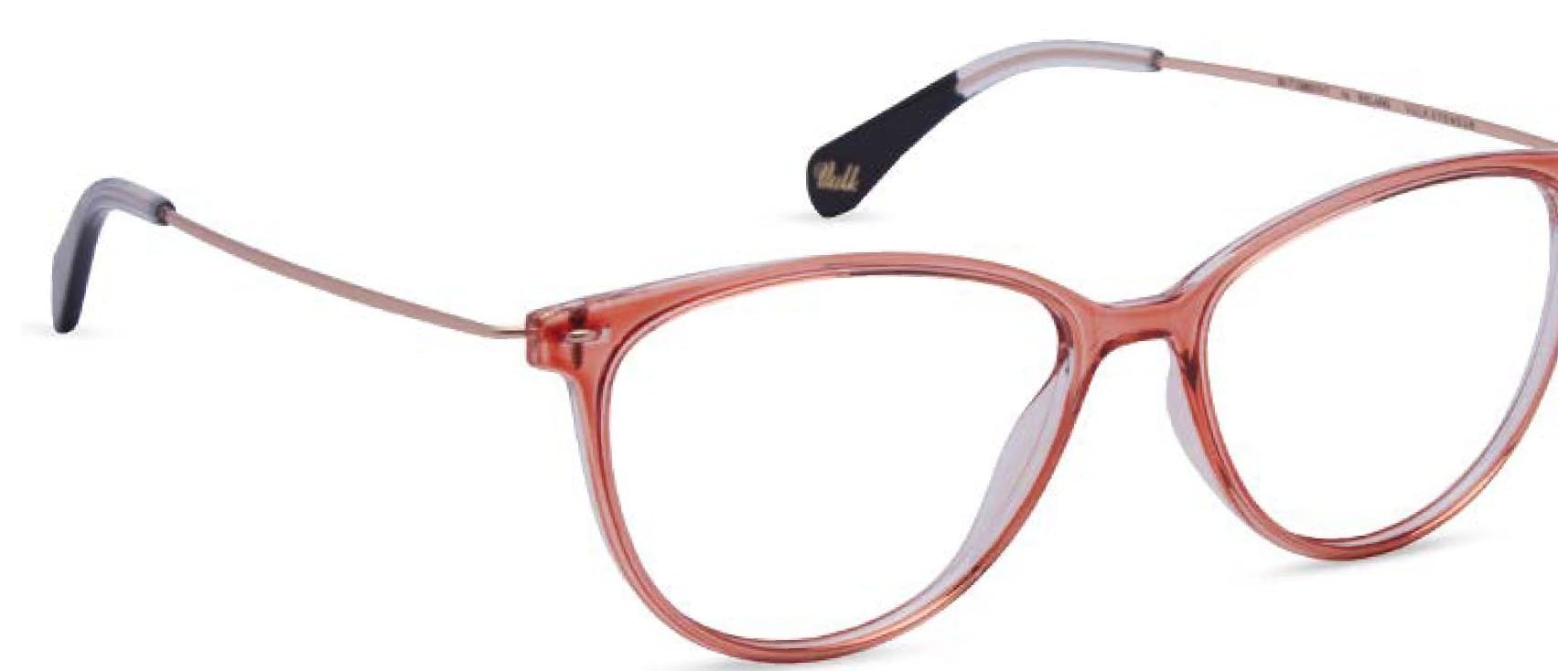 Armazón de receta Vulk Yordu 451-068 OPTICS *, armazón de g-flex con bisagra integrada, patilla de monel con terminal de acetato laminado hecho a mano