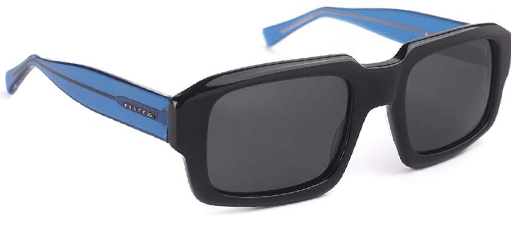 Anteojos de sol Rusty Roway SBLK-BLUE/GREY POL, roway. armazón de acetato bio based