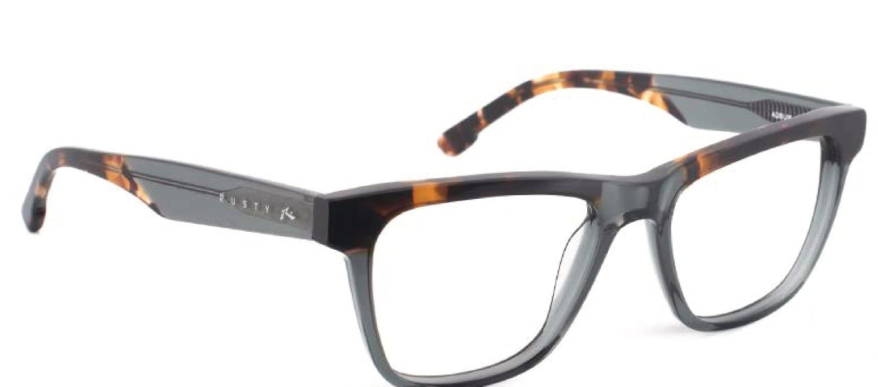 Armazón de receta Rusty Adbum C3 B CUT, armazón de acetato laminado hecho a mano