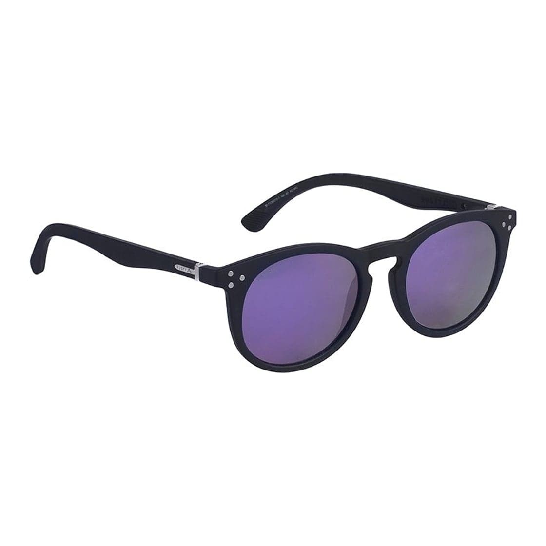 Anteojos de sol Rusty Blinded MBLK/REVO PURPLE POLARIZED *, armazón de g-flex con bisagras flex customizadas, foto 2