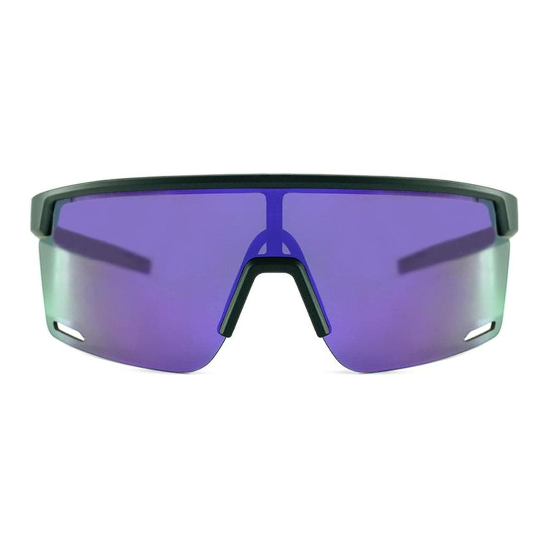 Anteojos de sol Rusty Drift MDKBLUE/REVO PURPLE, armazón de g-flex con ventilación de aire