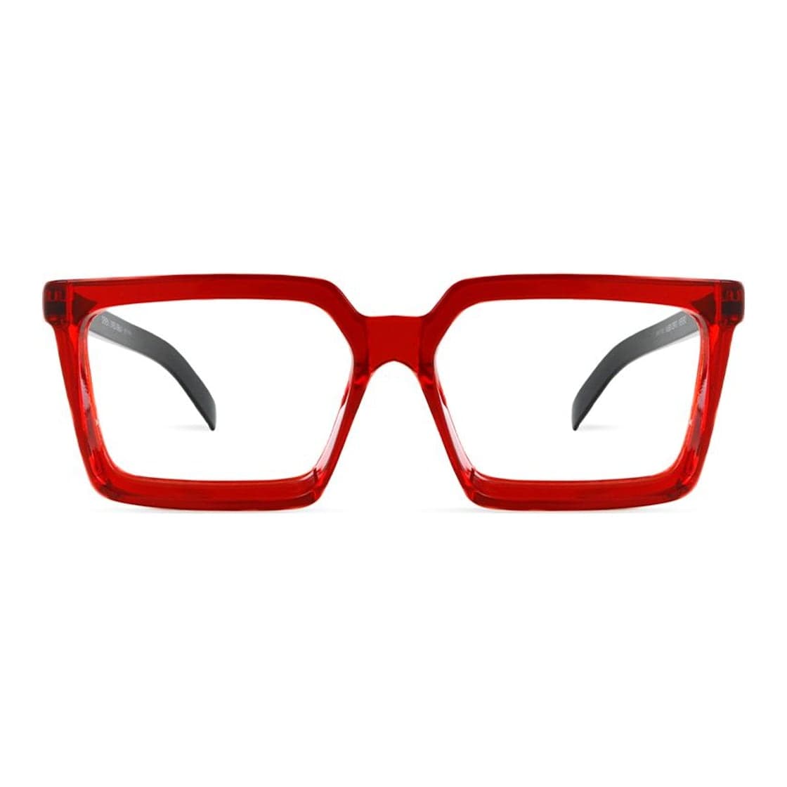 Armazón de receta Vulk Dieven S.RED-SBLK OPTICS*, armazón de g-flex, bisagras plásticas ultra liviano