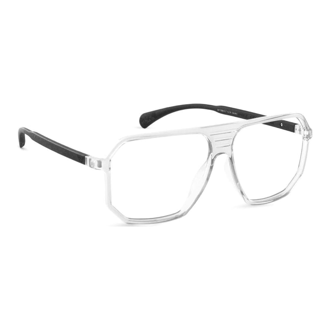Armazón de receta Vulk Harry CRY-MBLK OPTICS *, armazón de g-flex, sistema de bisagras flexo, foto 2