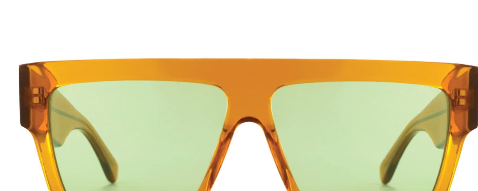 Anteojos de sol Vulk Moonlight SANDYBROWN/LIGHT GREEN, armazón de acetato biodegradable con bisagras de acero inoxidable
