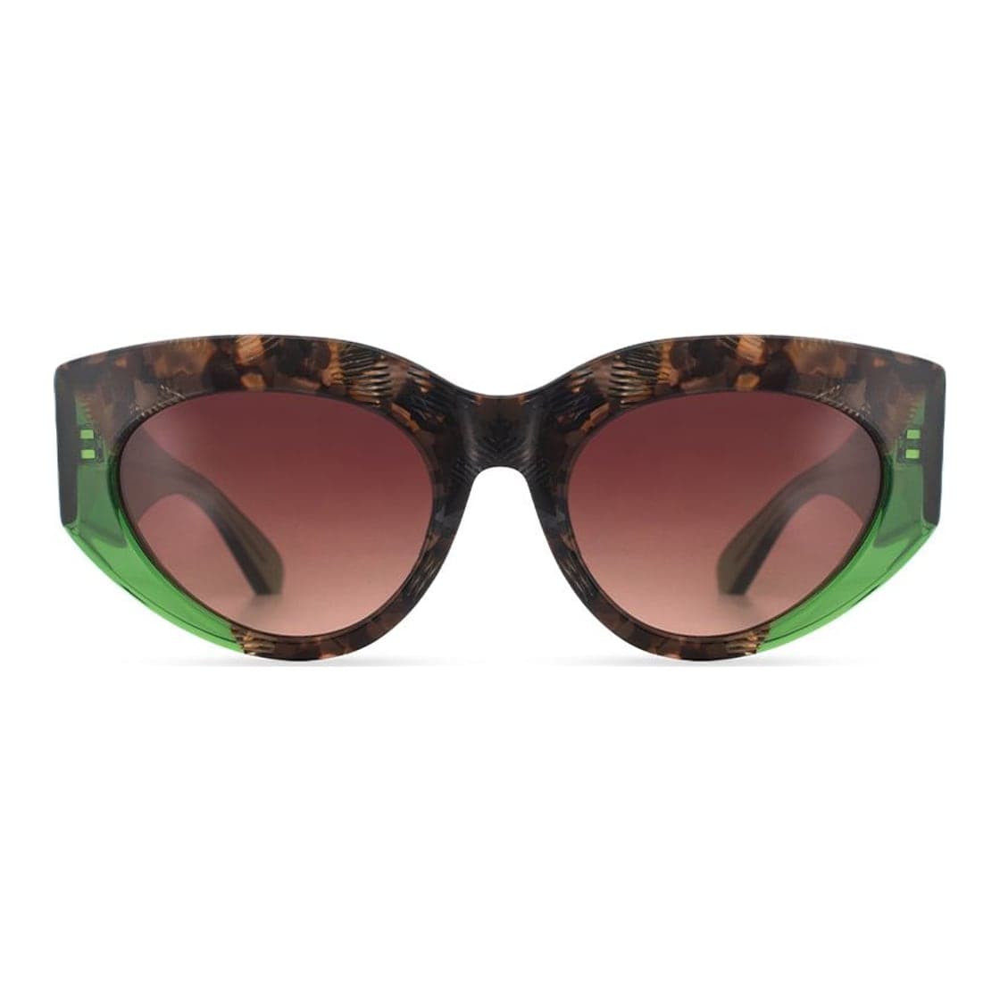Anteojos de sol Vulk Quirk C1, armazón de acetato biodegradable con bisagras de acero inoxidable