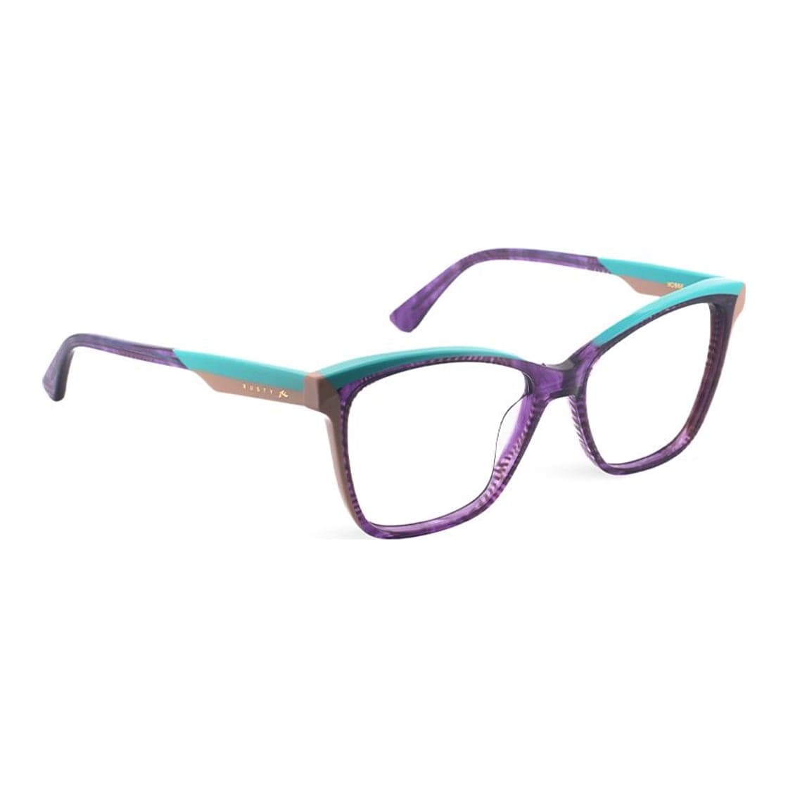 Armazón de receta Rusty Mosse C3 B CUT, armazón de acetato laminado hecho a mano, foto 2