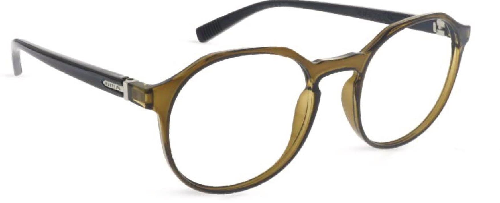 Armazón de receta Rusty Blica OLIVE-SBLK OPTICAL*, armazón de g-flex con patillas flexibles