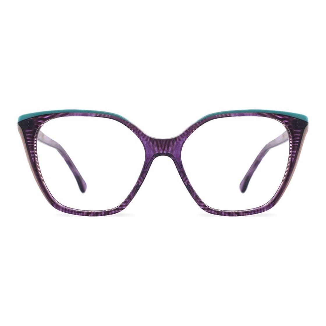 Armazón de receta Rusty Tuniti C1 B CUT, armazón de acetato laminado hecho a mano