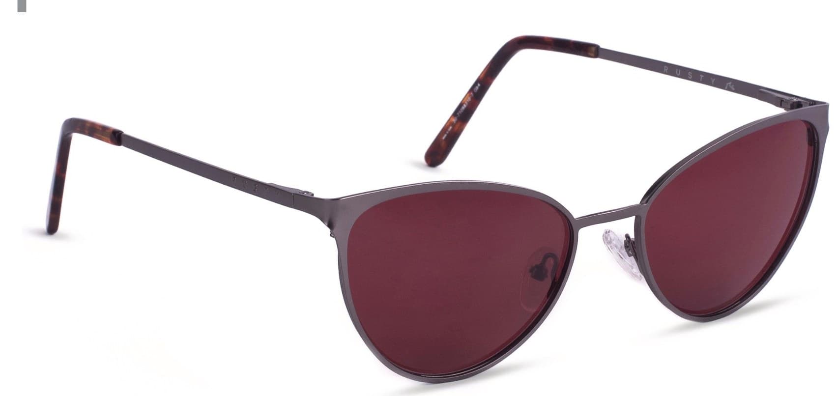 Anteojos de sol Rusty Vikur MG/DRT09 POL, armazón de metal | patillas de metal con terminales de acetato hechas a mano