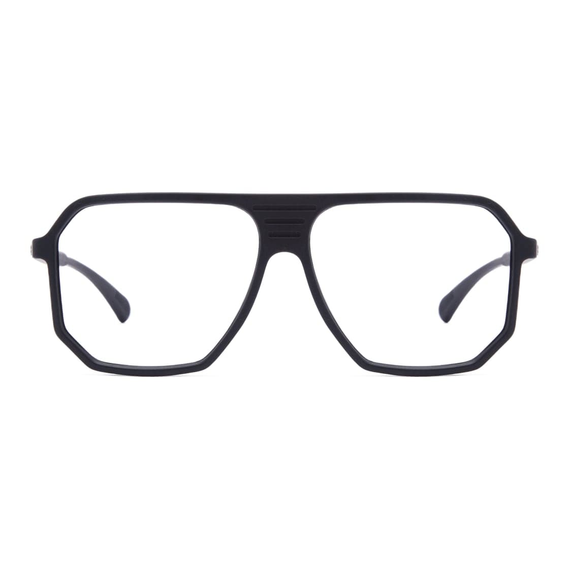 Armazón de receta Vulk Harry MBLK OPTICS *, armazón de g-flex, sistema de bisagras flexo