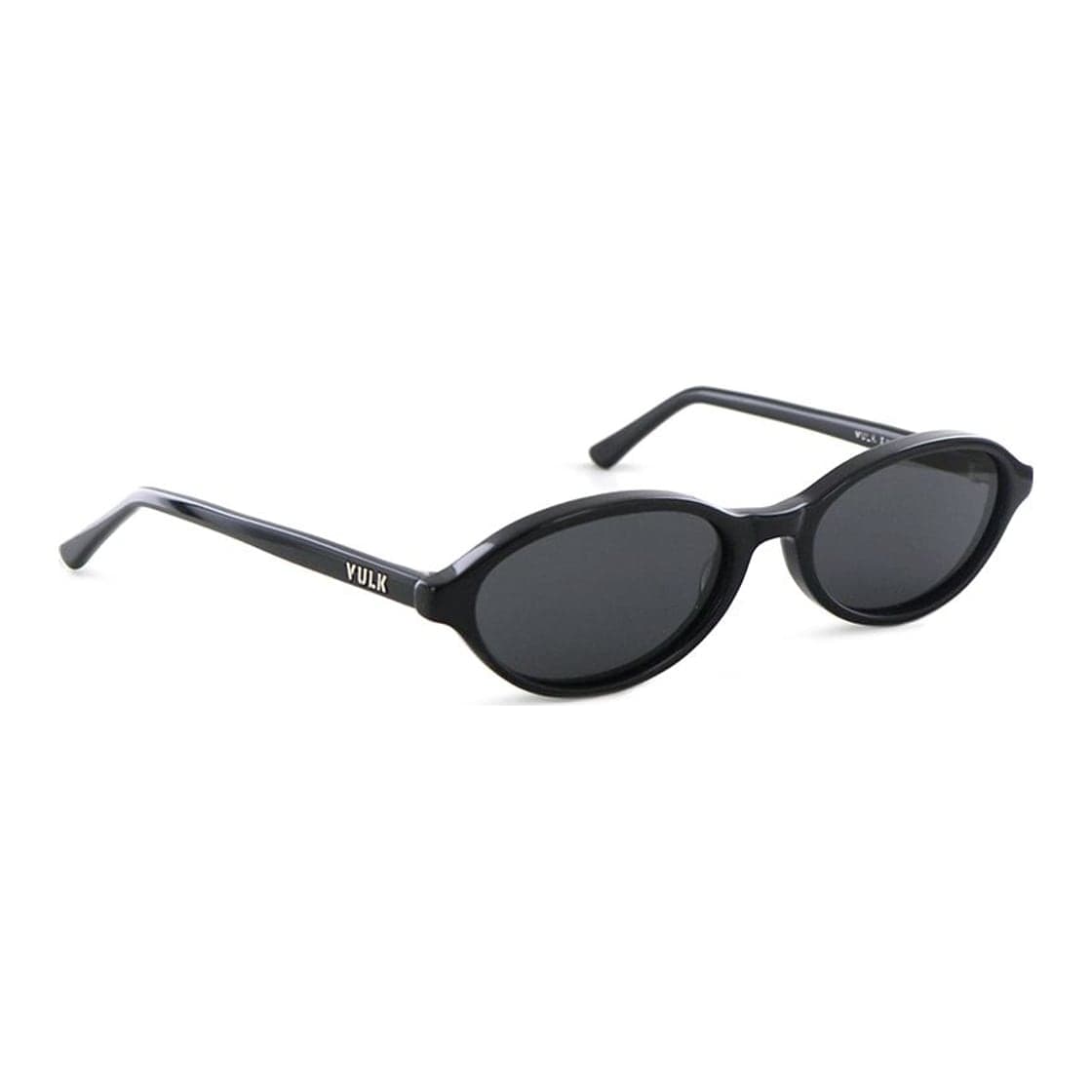Anteojos de sol Vulk Let DI SBLK/S10 POL., armazón de acetato con bisagra de acero inoxidable, foto 2