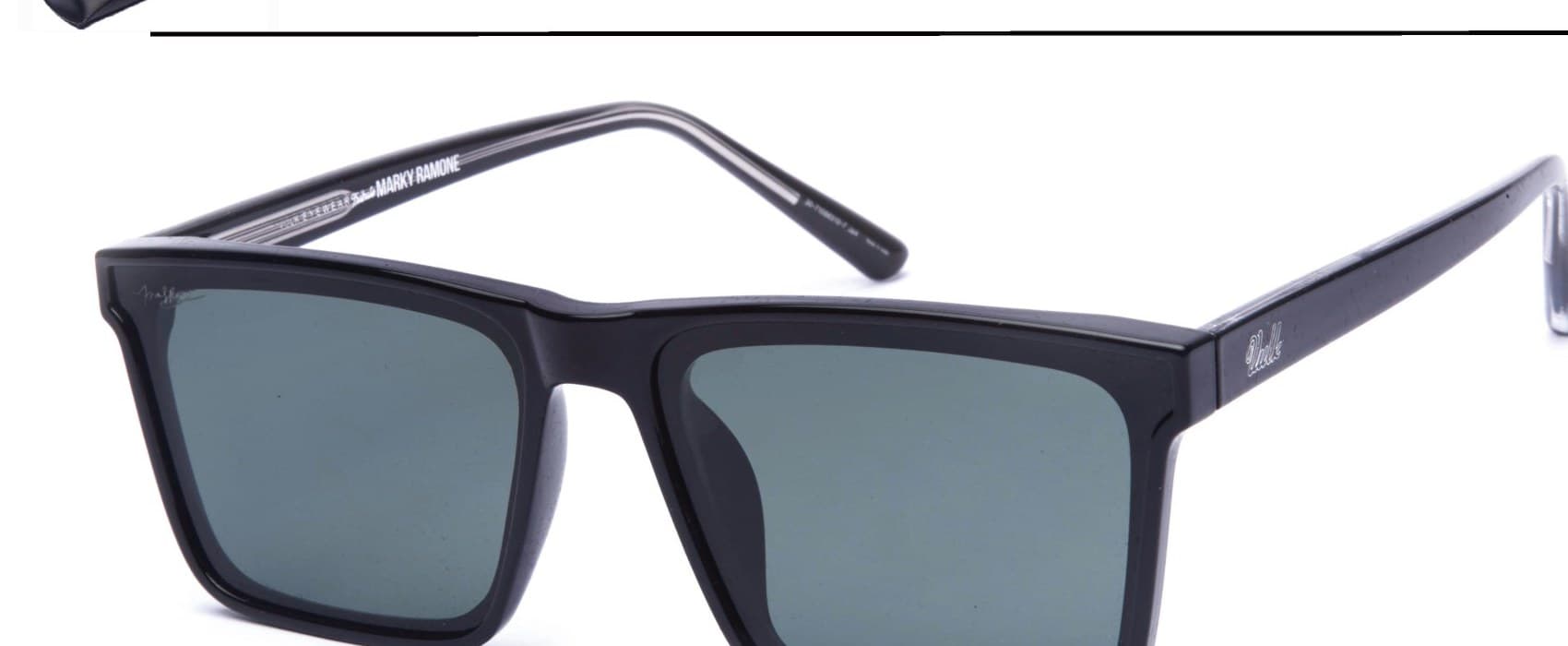 Anteojos de sol Vulk Blitz SBLK/G15 POL - M.RAMONE, armazón de grilamid, patillas de acetato