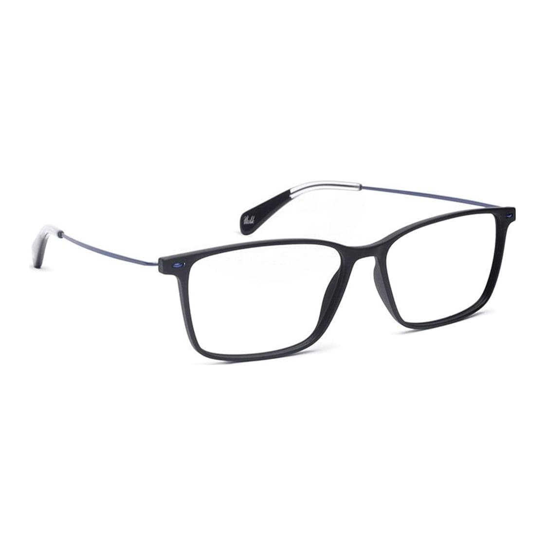 Armazón de receta Vulk Dess MBLK-MATT BLUE OPTICS *, armazón de g-flex, patillas de monel con terminal de acetato laminado hecho a mano, foto 2
