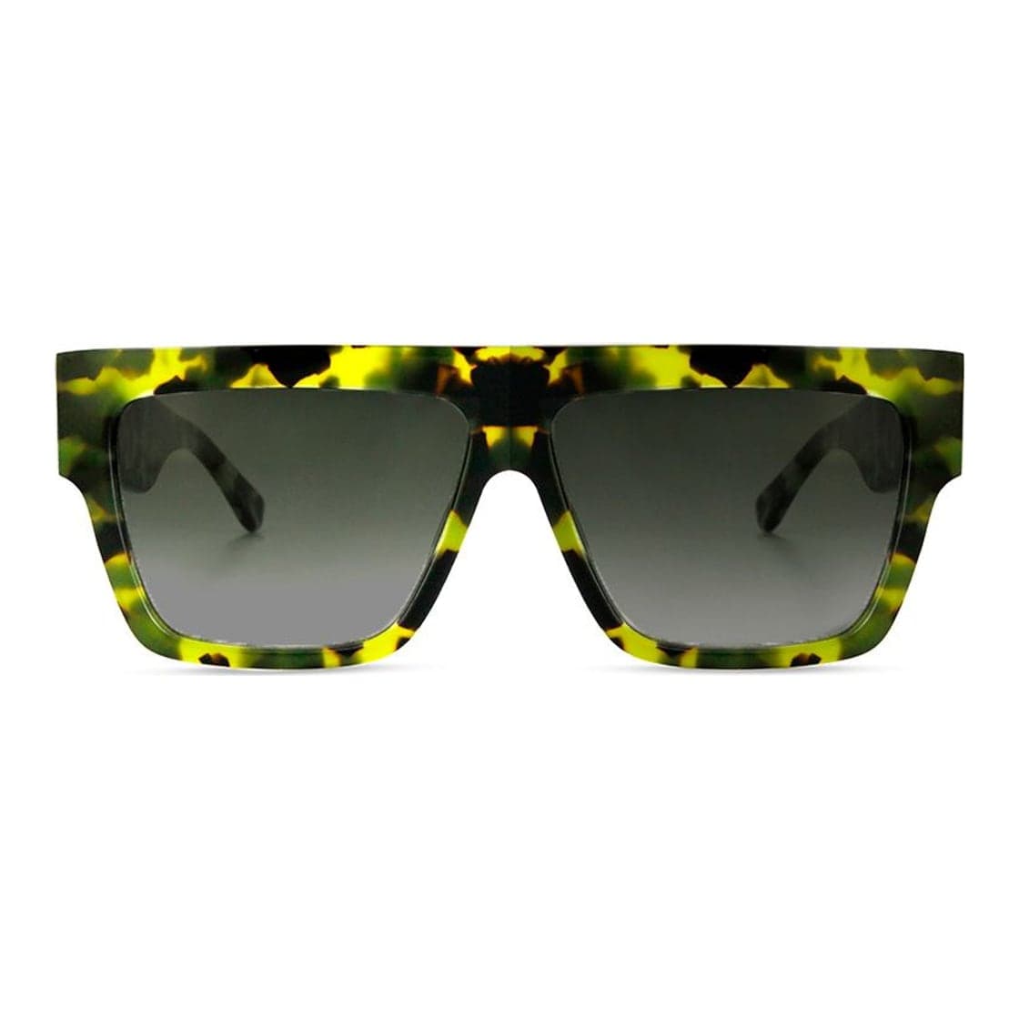 Anteojos de sol Vulk Moonlight GREEN DEMI/D.GREEN, armazón de acetato biodegradable con bisagras de acero inoxidable