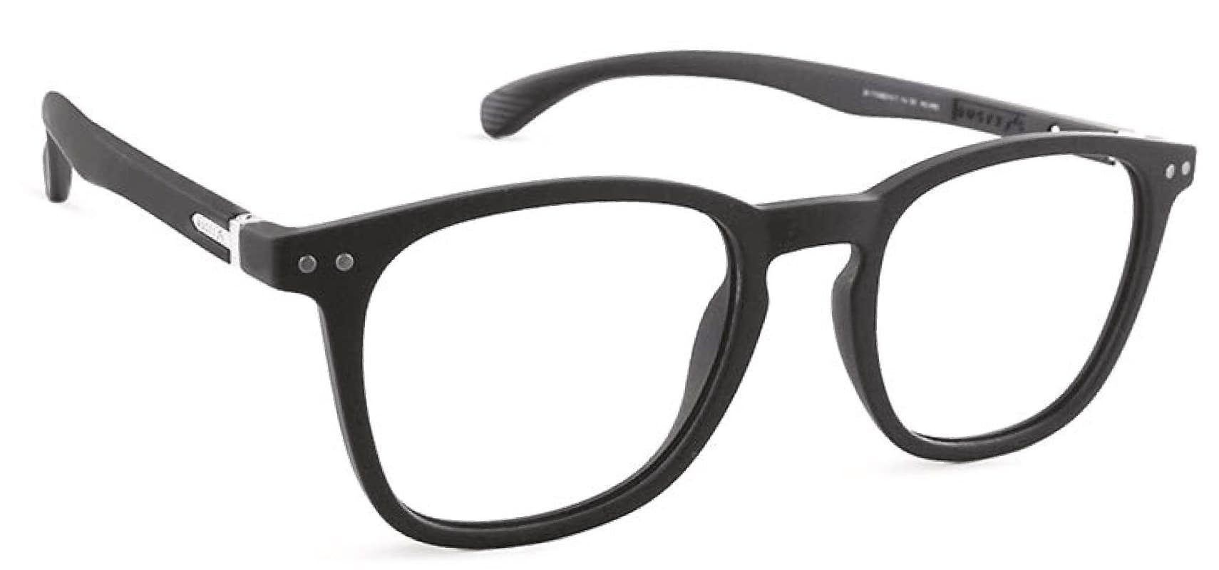 Armazón de receta Rusty Gover MBLK OPTICAL *, armazón de g-flex con patillas flexibles