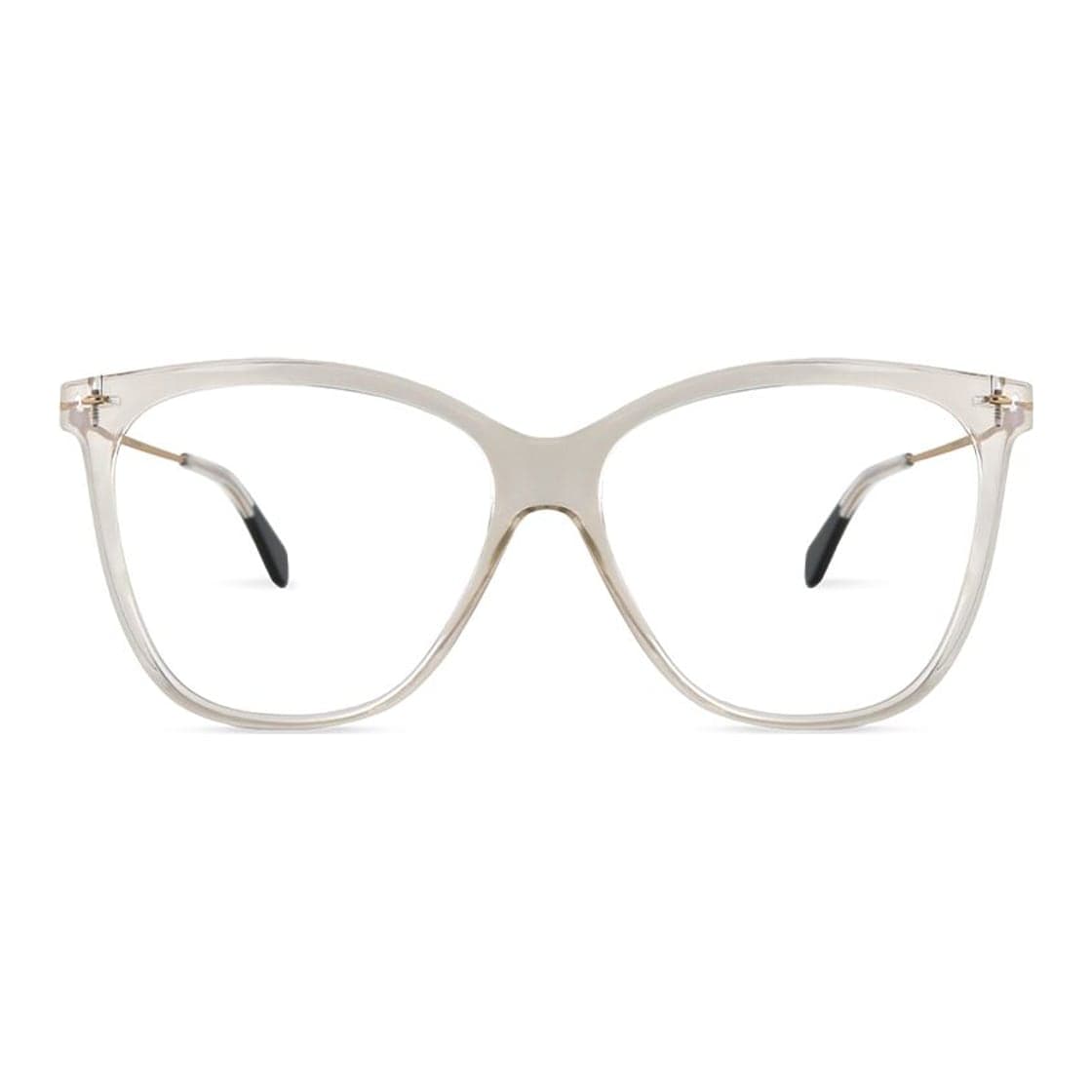 Armazón de receta Vulk Feci L.ROSE-068 OPTICS *, armazón de g-flex con bisagra integrada, patilla de monel con terminal de acetato laminado hecho a mano