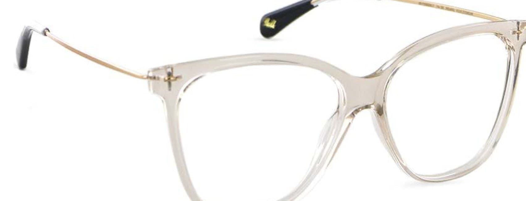 Armazón de receta Vulk Feci L.ROSE-068 OPTICS *, armazón de g-flex con bisagra integrada, patilla de monel con terminal de acetato laminado hecho a mano