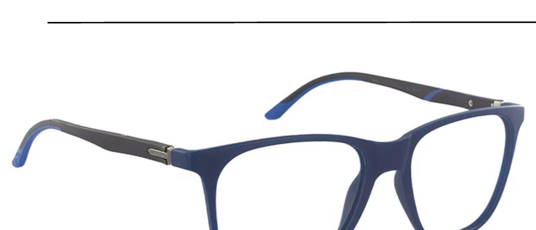 Armazón de receta Rusty Pro24 MBLUE-BLKBLUE OPTICAL *, armazón de g-flex con patillas flexibles