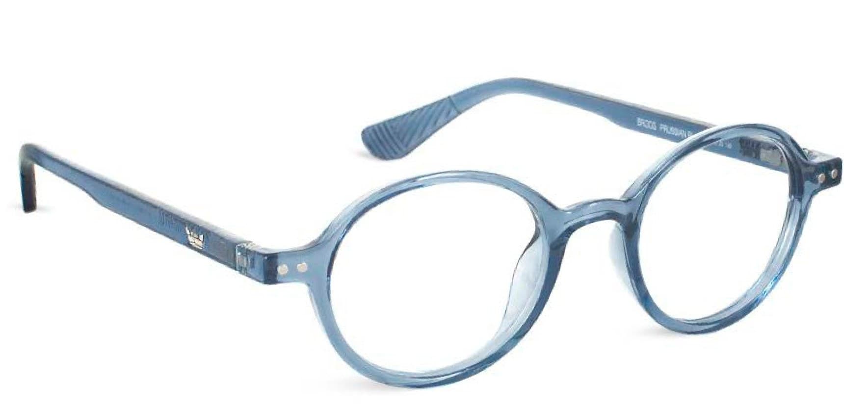 Armazón de receta Vulk Brocg PRUSSIAN BLUE OPTICS *, armazón de g-flex, patillas de g-flex