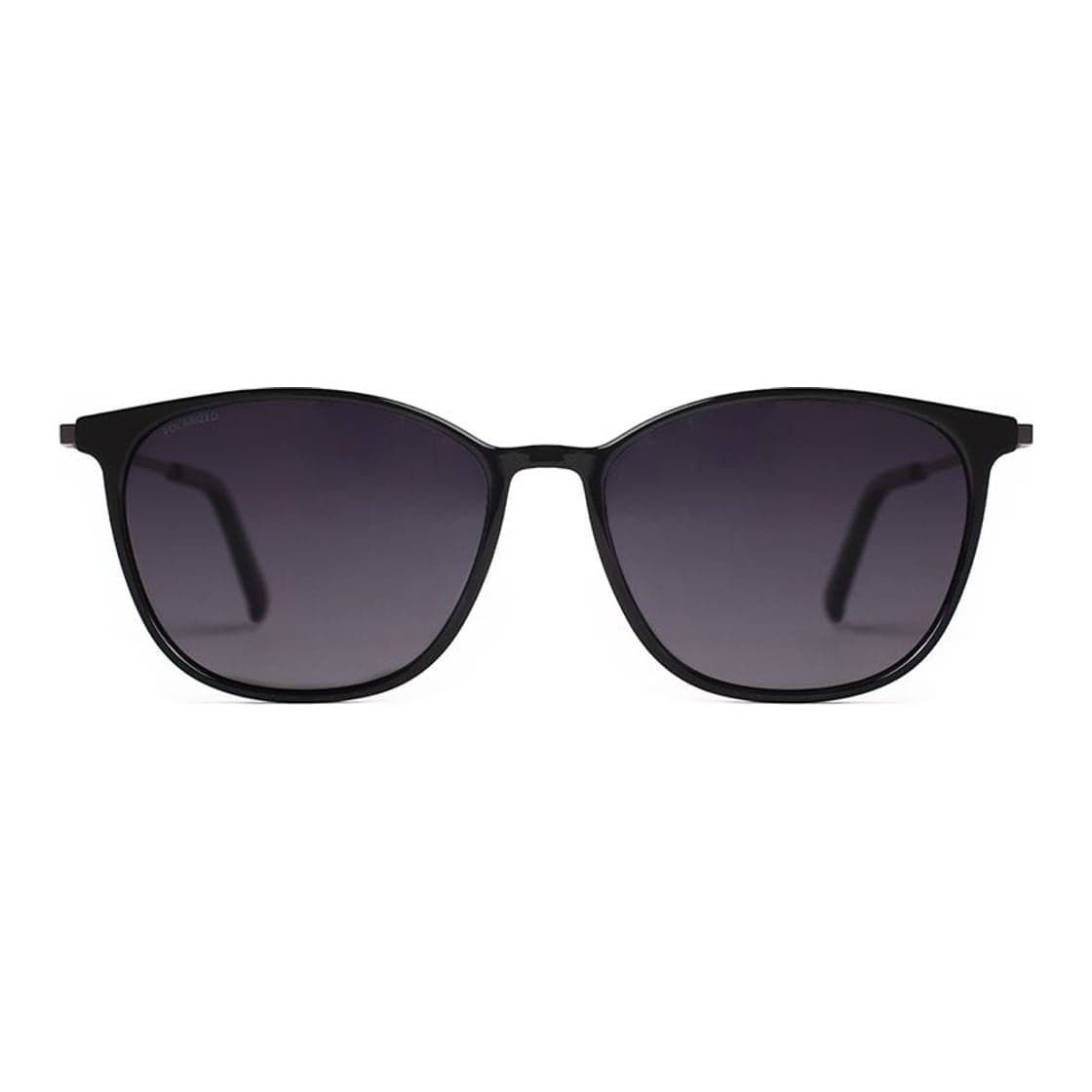Anteojos de sol Rusty Opposit SBLK-046/SG91 POL *, armazón de g-flex con patillas de metal y terminales de acetato hechas a mano