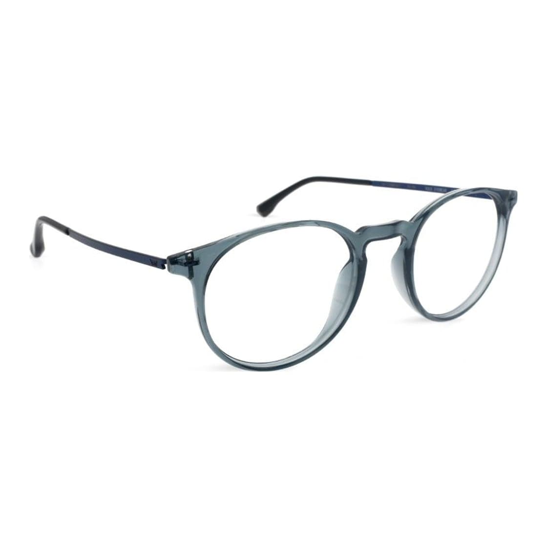 Armazón de receta Vulk Clems STEELBLUE-BLUE OPTICS*, armazón de g-flex | bisagra integrada. patilla de acero inoxidable con terminal de goma ajustable, foto 2