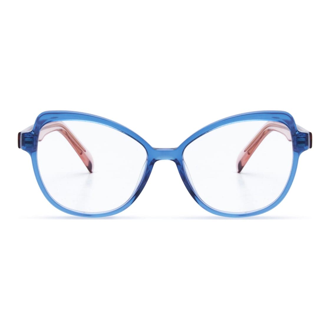 Armazón de receta Vulk Veim C1 OP B CUT (BCT), armazón de acetato hecho a mano, bisagras metálicas doradas, plaquetas de acetato personalizadas