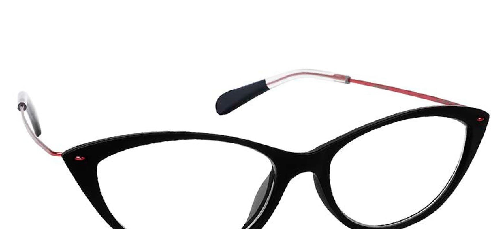 Armazón de receta Vulk Livert MBLK-MRED 256 OPTICS *, armazón de g-flex con bisagra integrada, patilla de monel con terminal de acetato laminado hecho a mano