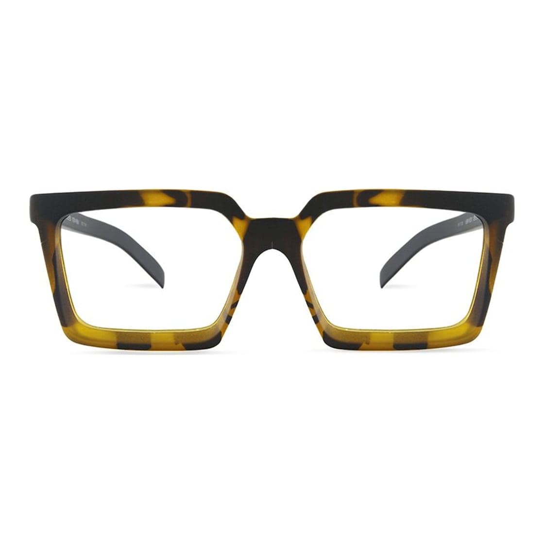Armazón de receta Vulk Dieven MDEMI-MBLK OPTICS *, armazón de g-flex, bisagras plásticas ultra liviano