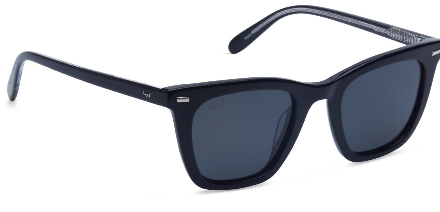 Anteojos de sol Vulk Activist BIO-40 POL, armazón de acetato biodegradable de base ecológica, bisagra de metal