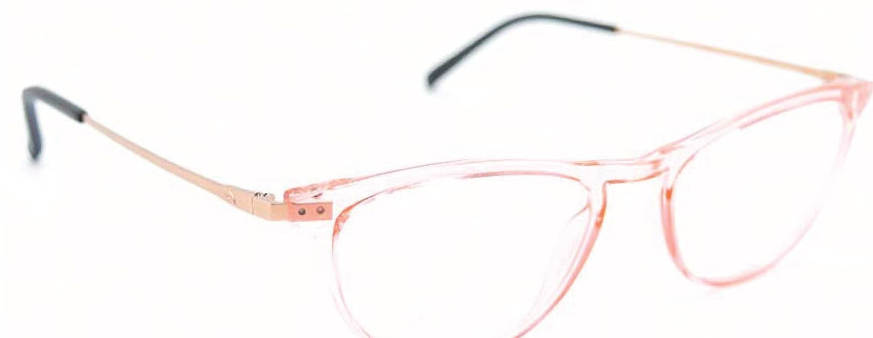 Armazón de receta Rusty Indie 275-068 OPTICAL, armazón de g-flex, patillas de metal con terminales de acetato hechas a mano