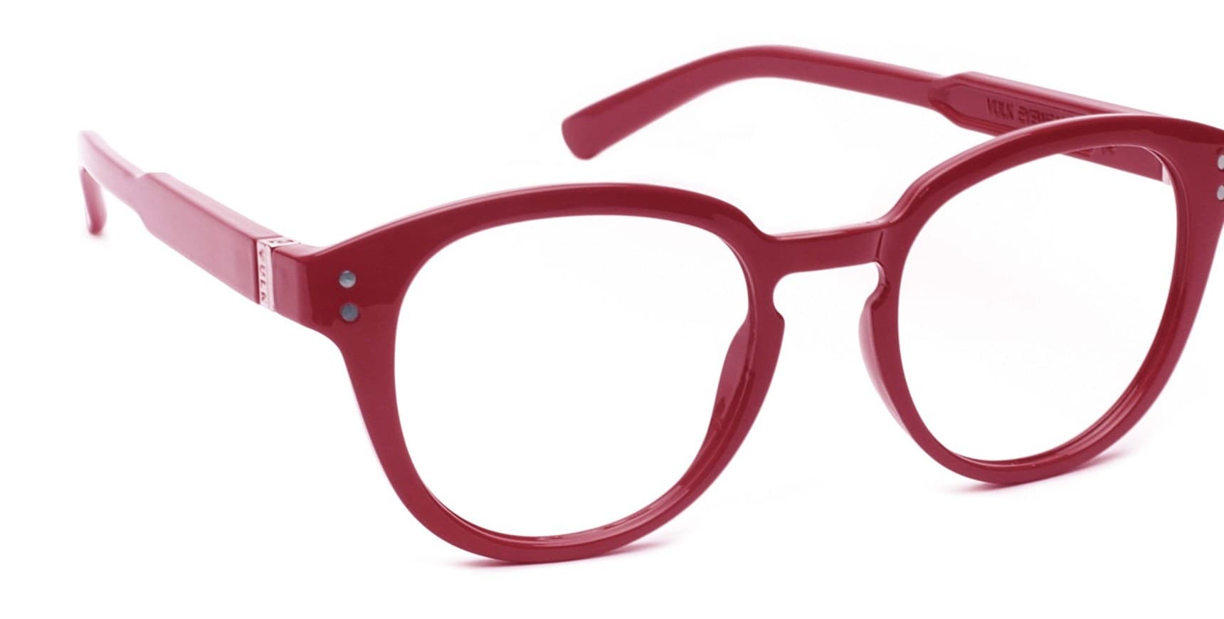 Armazón de receta Vulk Velif DARK RED OPTICS *, armazón de g-flex, sistema de bisagras flexo