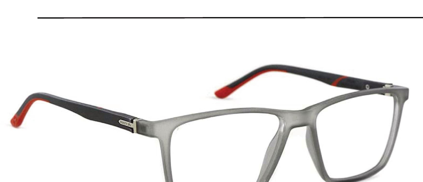 Armazón de receta Rusty Pro25 MGREY-BLKRED OPTICAL*, armazón de g-flex con patillas flexibles