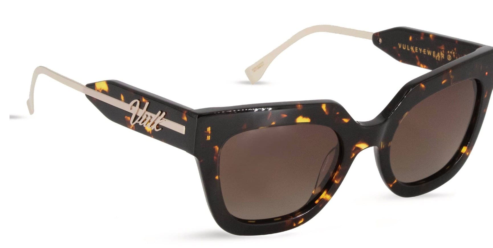 Anteojos de sol Vulk Halfway C2 P (BCT), armazón de acetato con patillas combinadas en acetato y metal