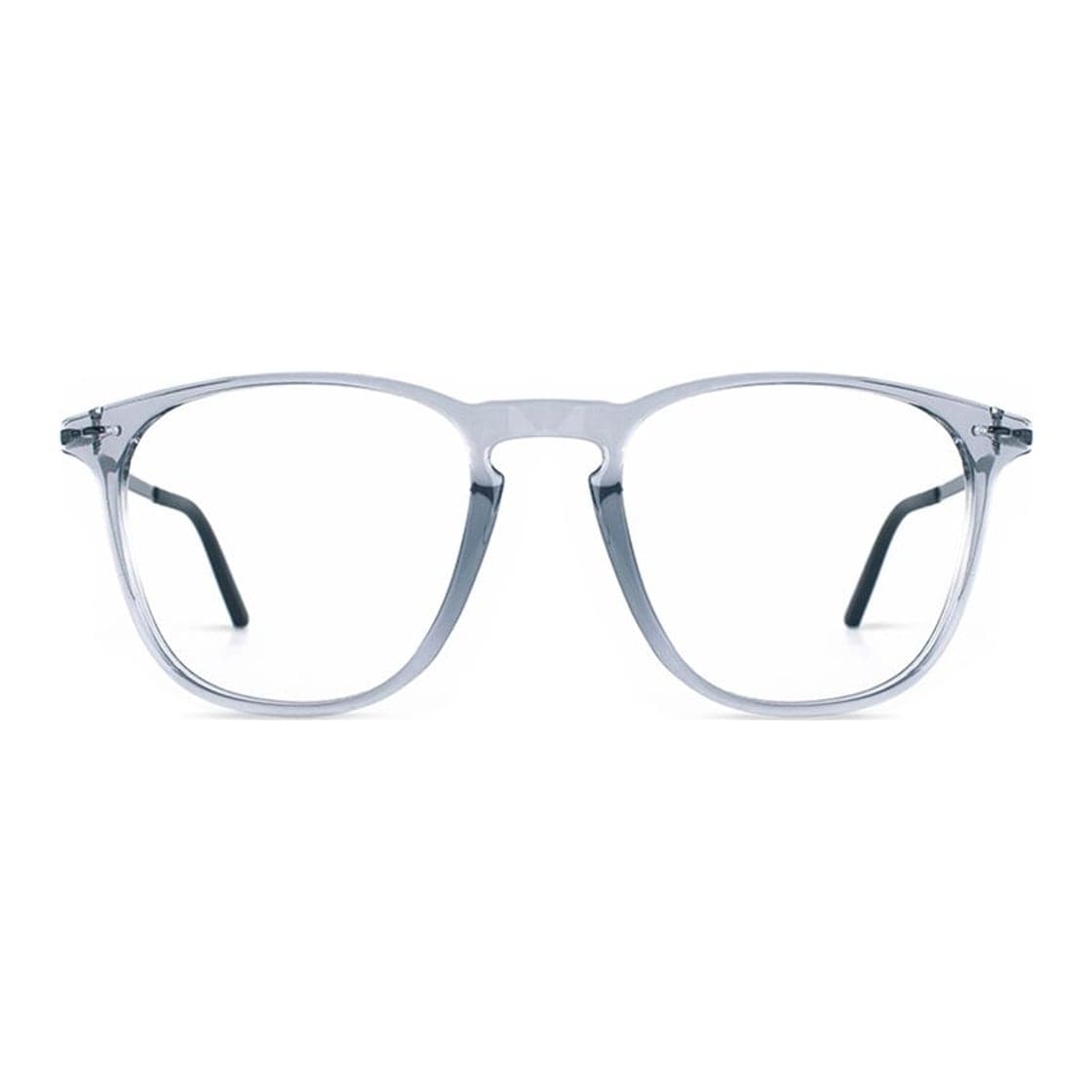 Armazón de receta Vulk Peigs MEDIUM GREY-GUN OPTICS *, armazón de g-flex con bisagra integrada, patilla de acero inoxidable con terminal de goma ajustable
