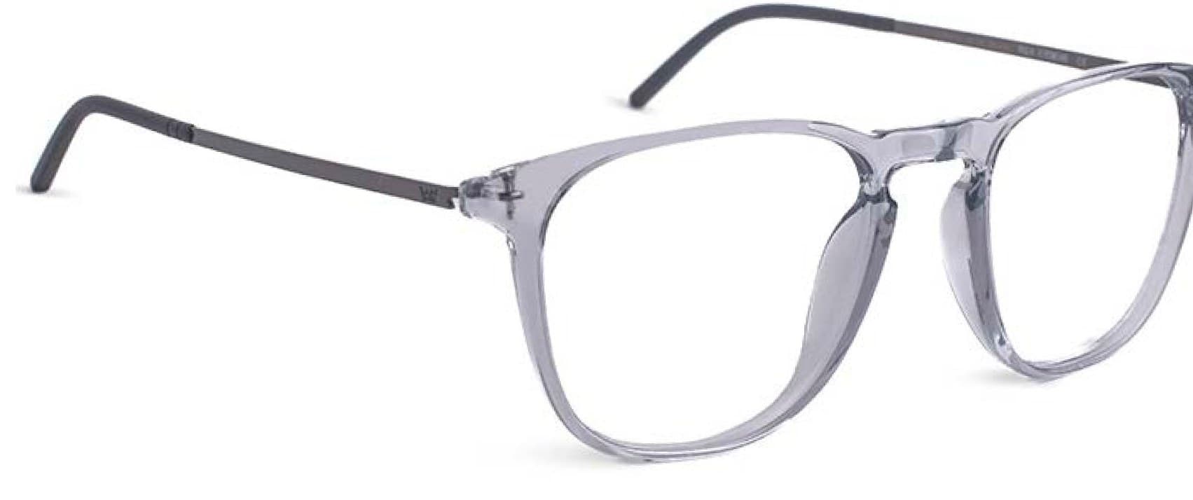 Armazón de receta Vulk Peigs MEDIUM GREY-GUN OPTICS *, armazón de g-flex con bisagra integrada, patilla de acero inoxidable con terminal de goma ajustable