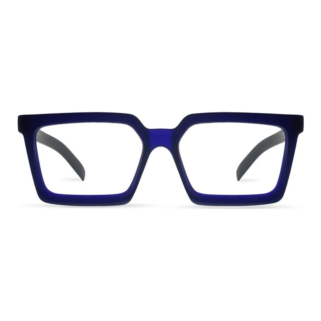 Armazón de receta Vulk Dieven MBLUE-MBLK OPTICS *, armazón de g-flex, bisagras plásticas ultra liviano