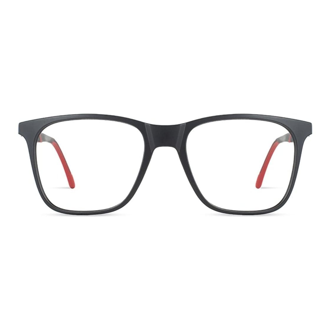 Armazón de receta Rusty Pro24 MBLK-BLKRED OPTICAL *, armazón de g-flex con patillas flexibles
