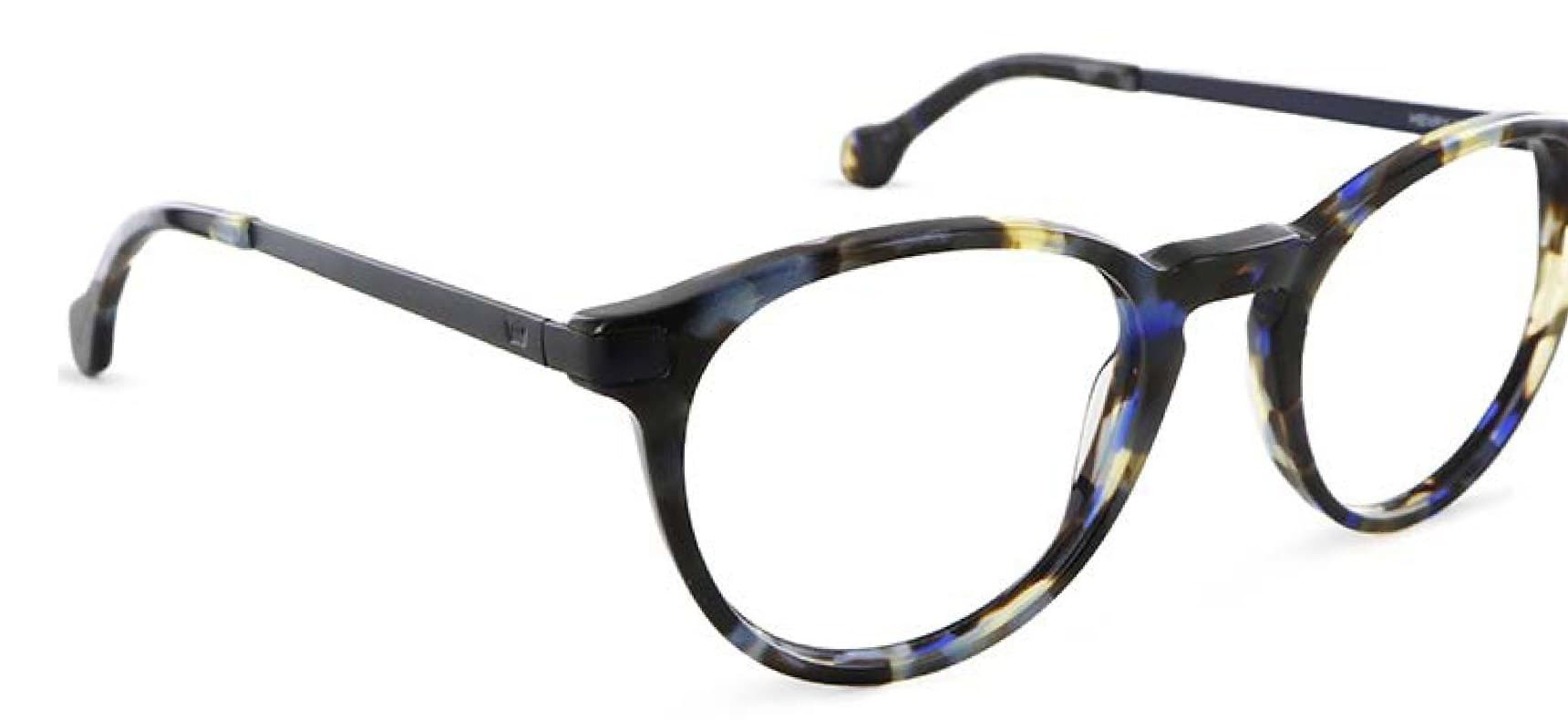 Armazón de receta Vulk Henry XL C8 OP B CUT (BCT), armazón de acetato, patillas de metal con terminal de acetato hecho a mano