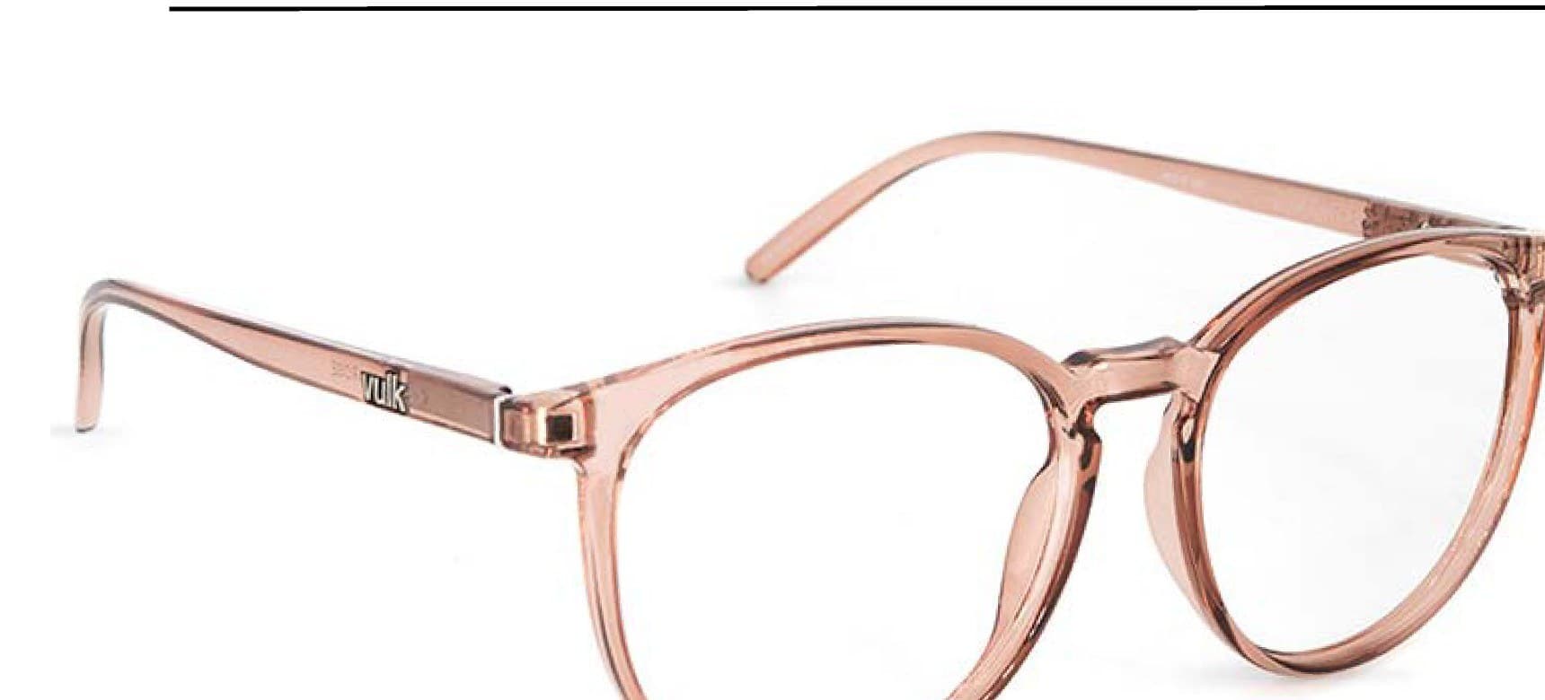 Armazón de receta Vulk Fixt L ROSE OP B CUT (BCT), armazón de g-flex, bisagra de metal