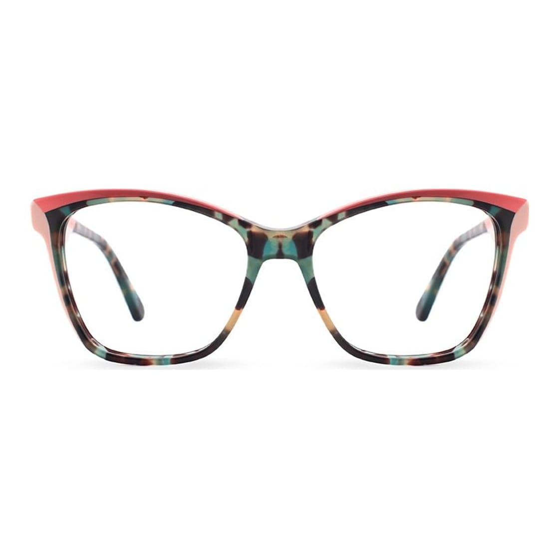 Armazón de receta Rusty Mosse C2 B CUT, armazón de acetato laminado hecho a mano