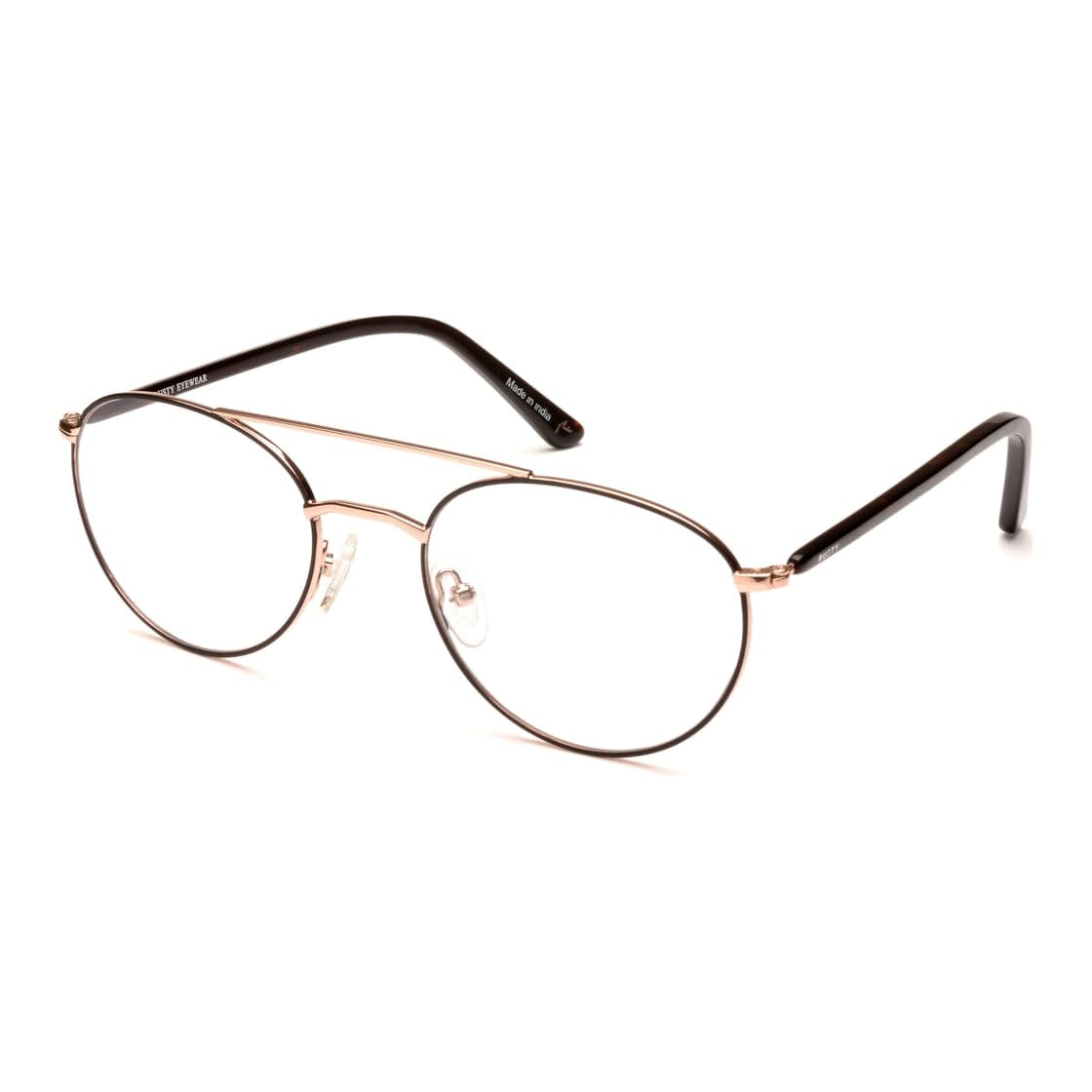 Armazón de receta Rusty Uana LG OPTICAL, armazón de metal, patillas de acetato, foto 2