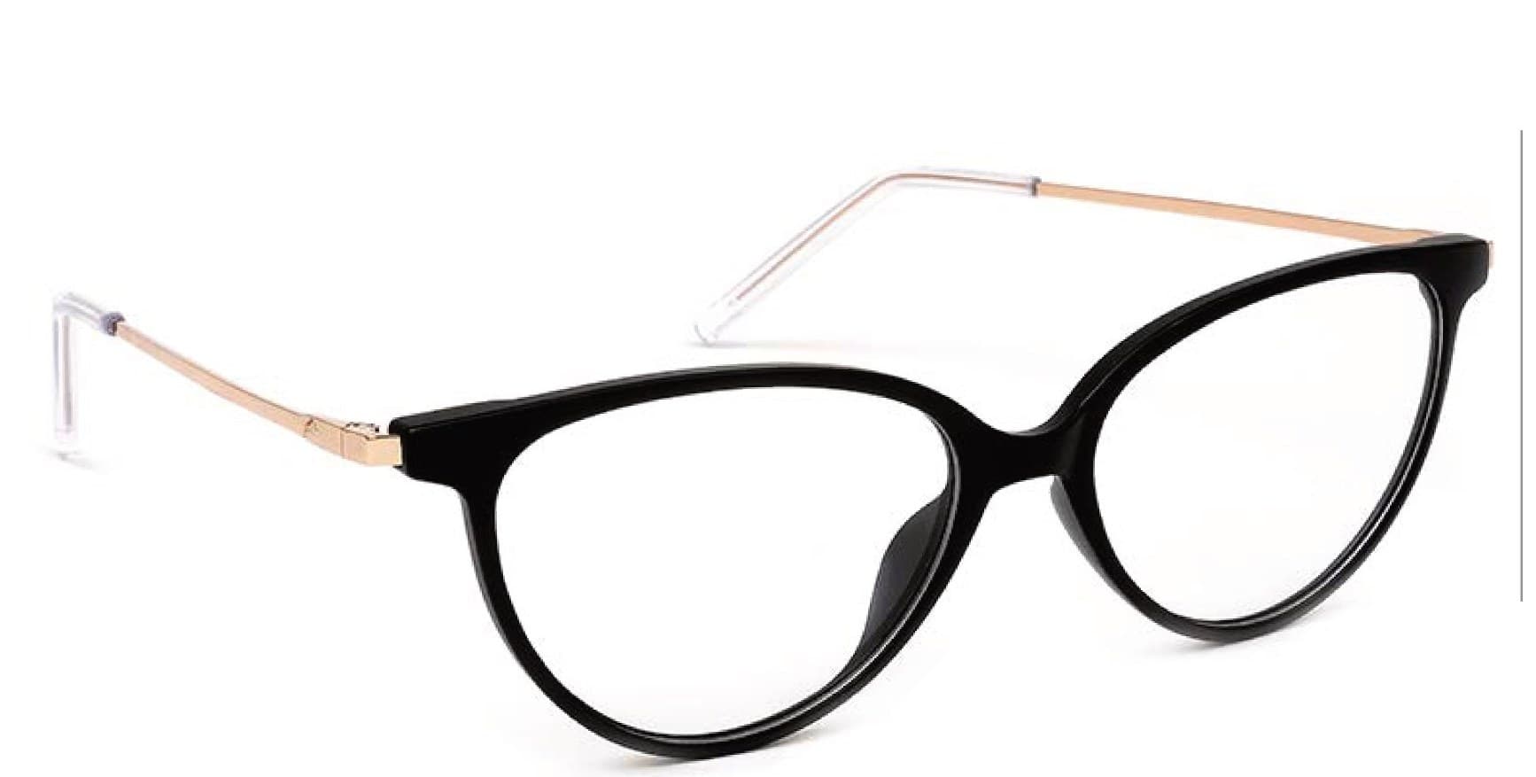 Armazón de receta Rusty Votiv MBLK 056 OPTICAL, armazón de g-flex, patillas de metal con terminales de acetato hechas a mano