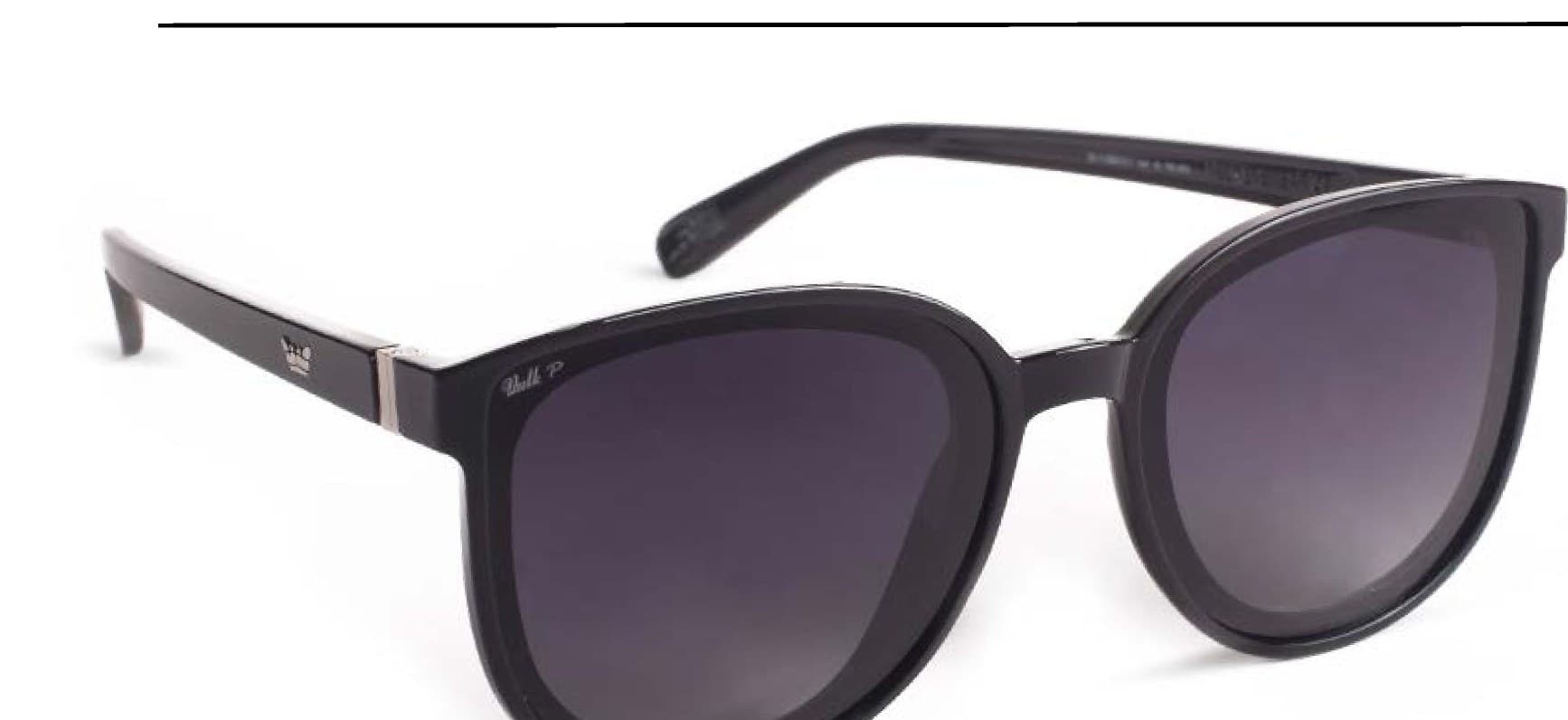 Anteojos de sol Vulk Yamain SBLK/SG91 POL. *, armazón de g-flex con sistema de bisagras flexo